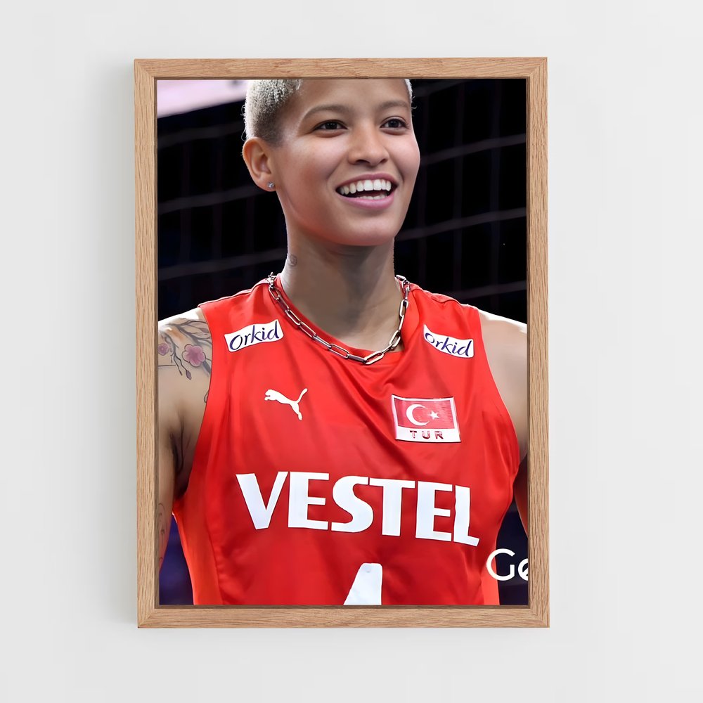 Poster Slam Dunk Joy – affiche Volleyball (vue 4)